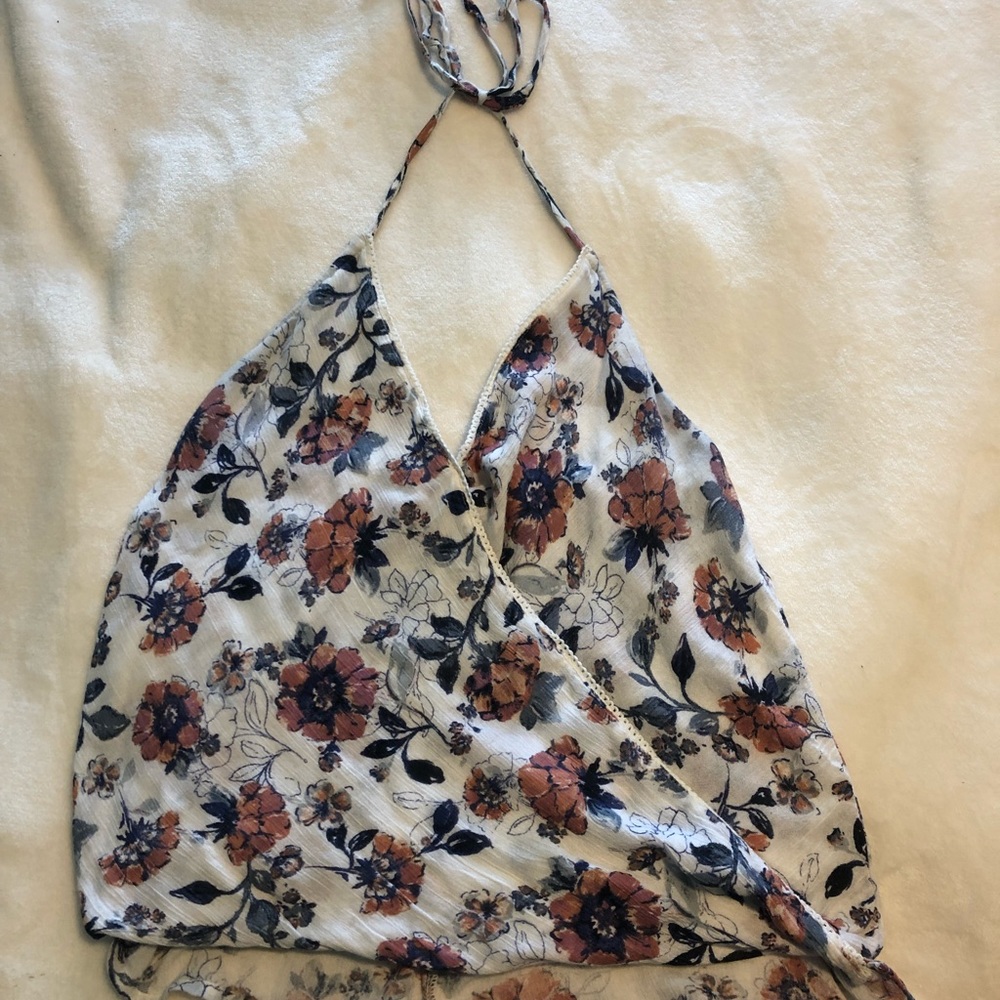 Abercrombie Floral Halter Top